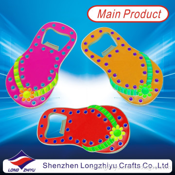 Custom Cheap Metal Bottle Opener, Slipper Shape Zinc Alloy Cool Wine Opener (LZY9000009)